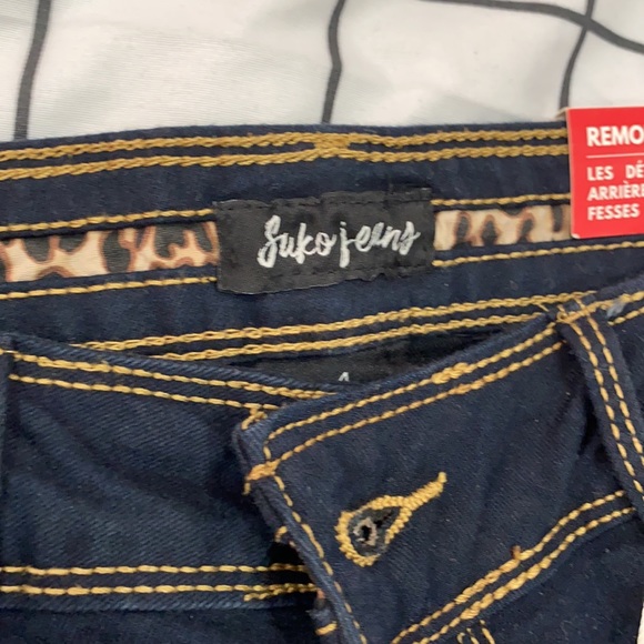 SUKO JEANS BERMUDA SHORTS - Picture 3 of 3